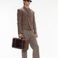 DP FLARE PLAID BLAZER(Pre-sale)