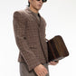 DP FLARE PLAID BLAZER(Pre-sale)