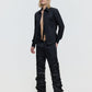 26FW PUNK STRAP FLARE PANTS