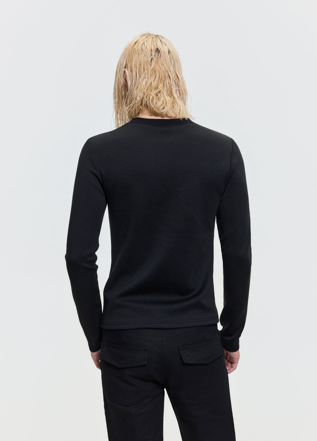 26FW EYELET CRYSTAL TEE