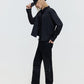 26FW LACE-UP WAXED DENIM