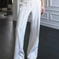 25SS ITALIAN OLD MONEY PLEATED WOOL TROUSERS