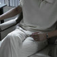 25SS ITALIAN OLD MONEY PLEATED WOOL TROUSERS
