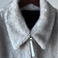 FROSTLAND MINK SUEDE COAT