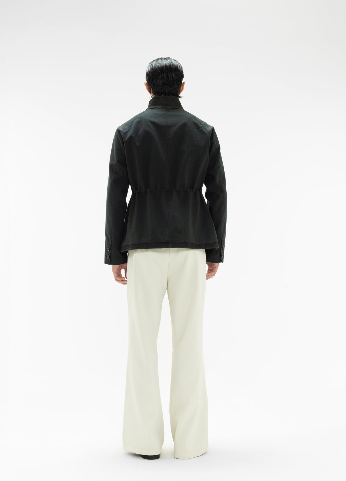DP ARCO LEATHER PANEL JACKET