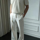 25SS ITALIAN OLD MONEY PLEATED WOOL TROUSERS