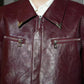 BAROQUE ZIP LEATHER JACKET