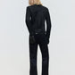 26FW LACE-UP WAXED DENIM