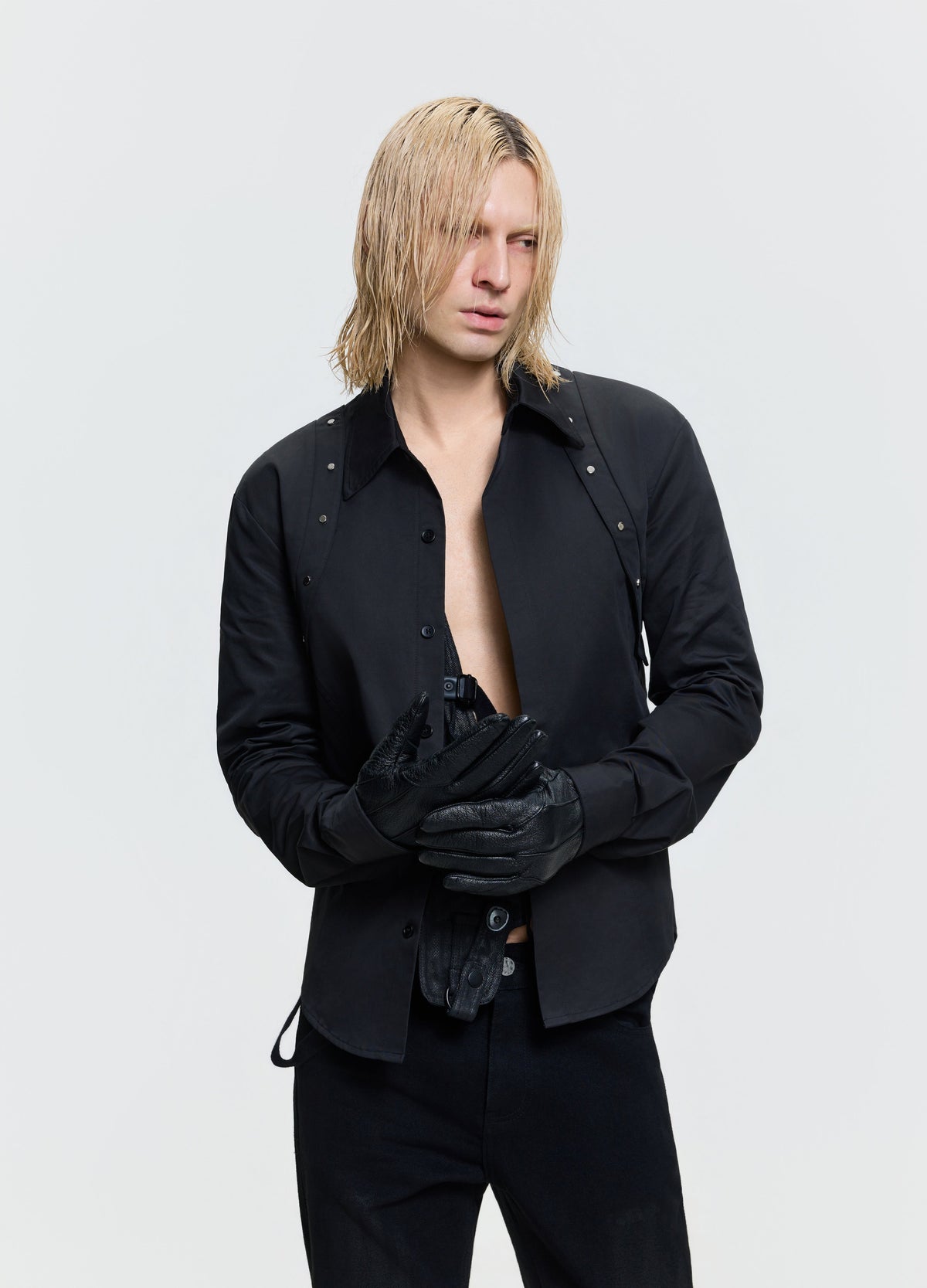 26FW HINGED PANEL SHIRT