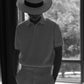 25SS JACQUARD V-NECK POLO