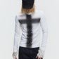 26FW CRYSTAL CROSS TEE