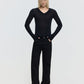 26FW STUDDED PANEL DENIM