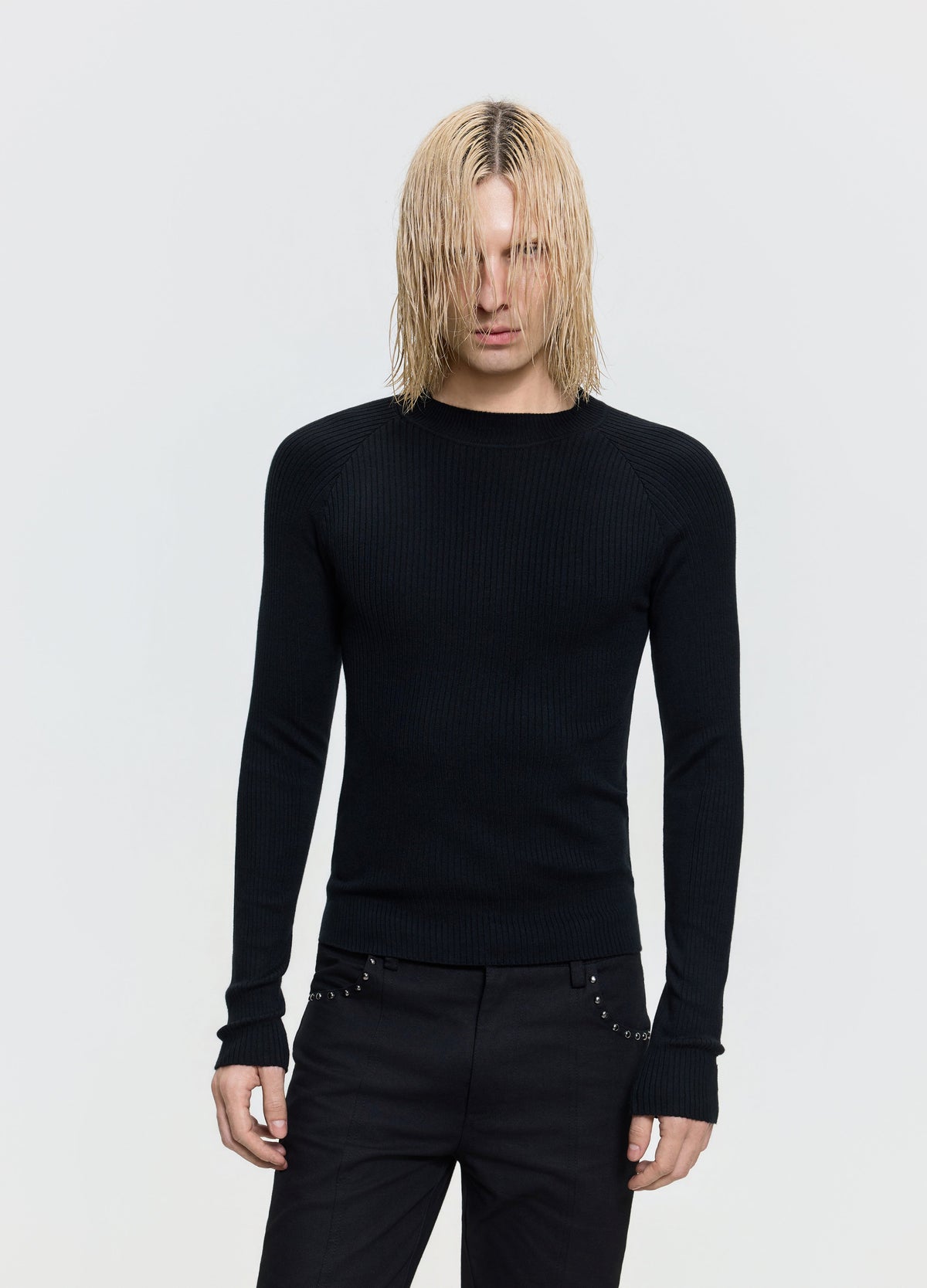 26FW RIBBED LONG SLEEVE TEE