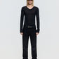 26FW SHEER V-NECK TEE