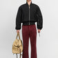 DUSK ROSE CORDUROY FLARES