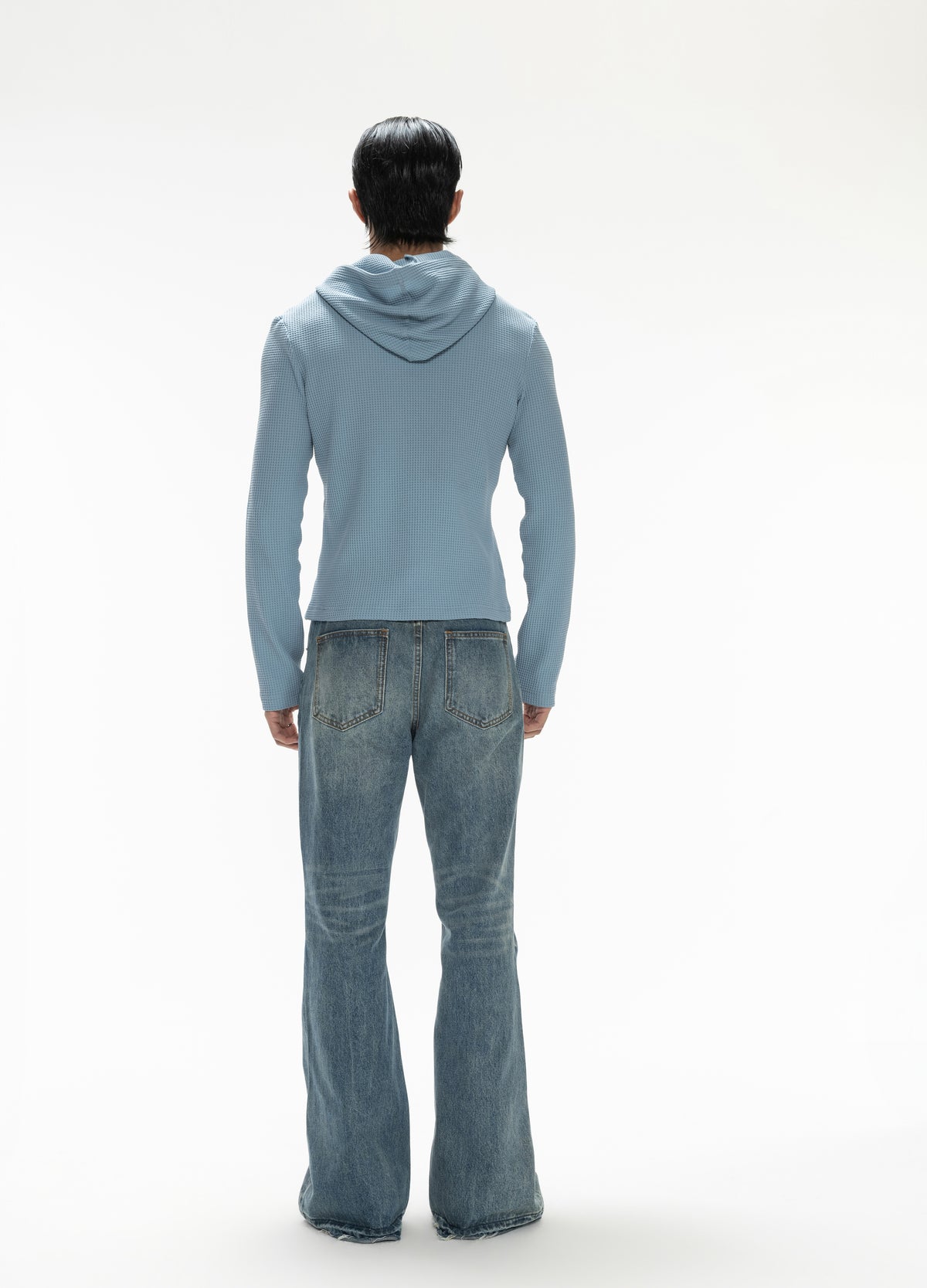 DP CHECK ZIP HOODIE