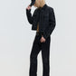 26FW LACE-UP WAXED DENIM