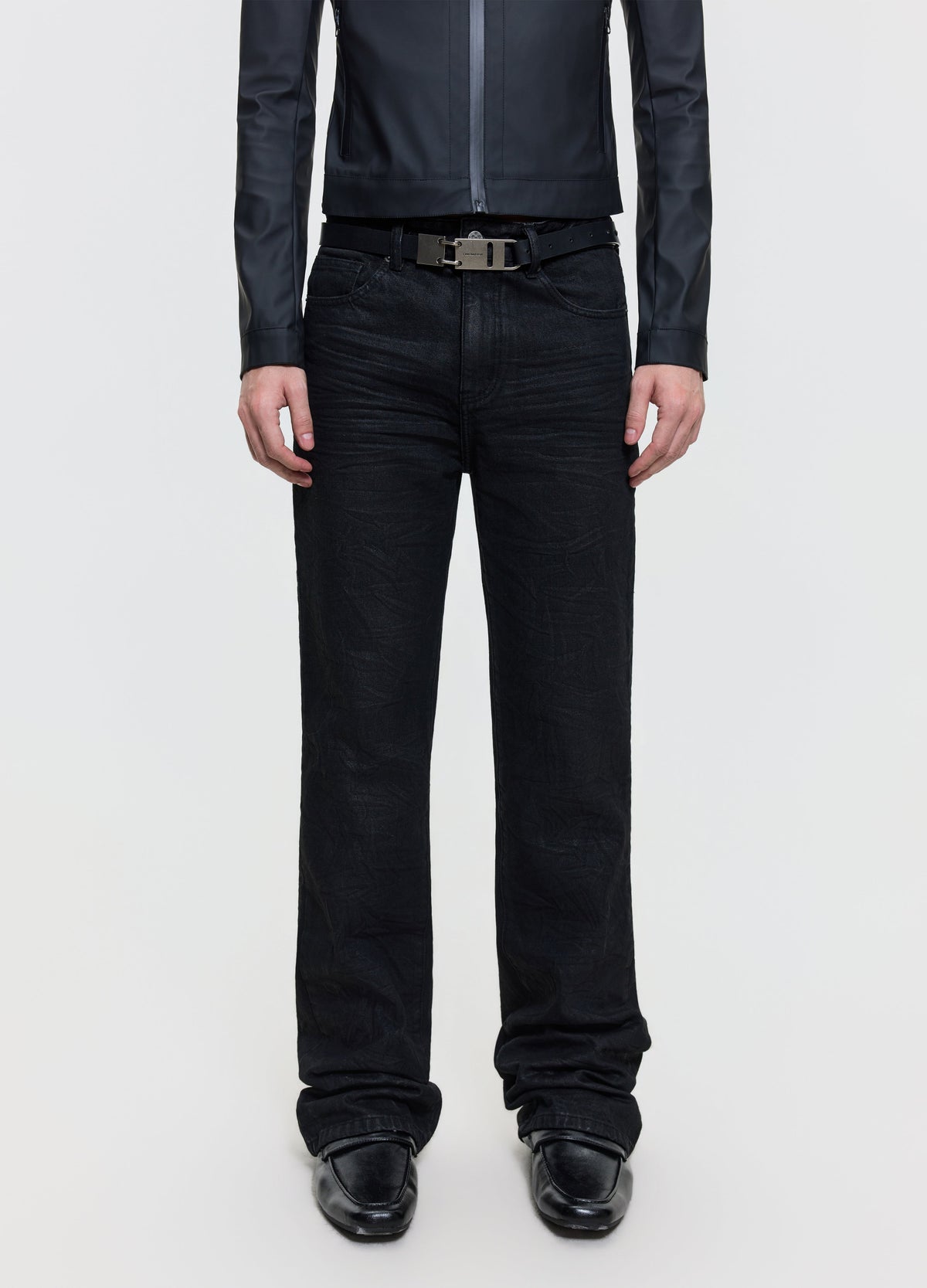 26FW 3D WHISKER WAXED DENIM