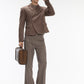 DP FLARE DECONSTRUCT PLAID PANTS(Pre-sale)