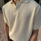 25SS JACQUARD V-NECK POLO