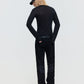 26FW SHEER V-NECK TEE