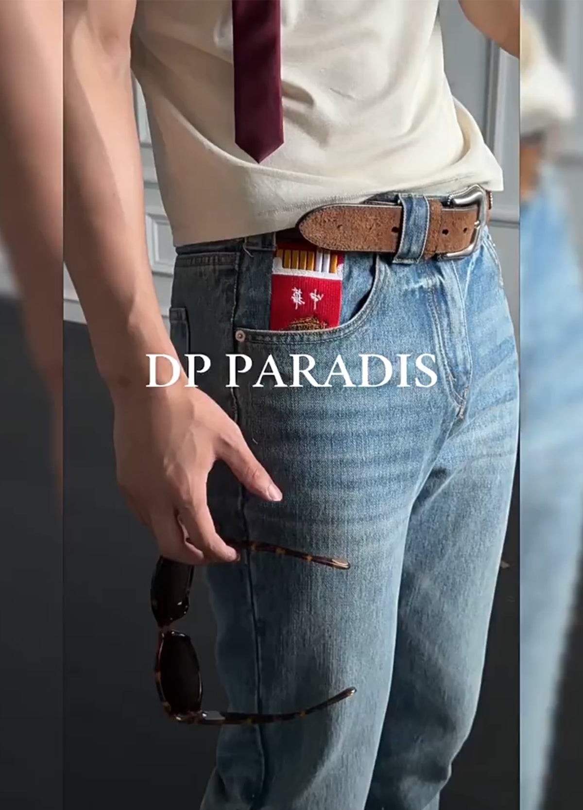 DP GOOD DAYS CIGARETTEFLARE DENIM