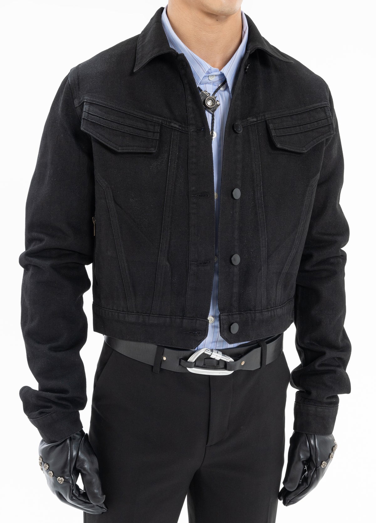 DP STEELBONE WAXED DENIM JACKET