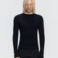 26FW RIBBED LONG SLEEVE TEE