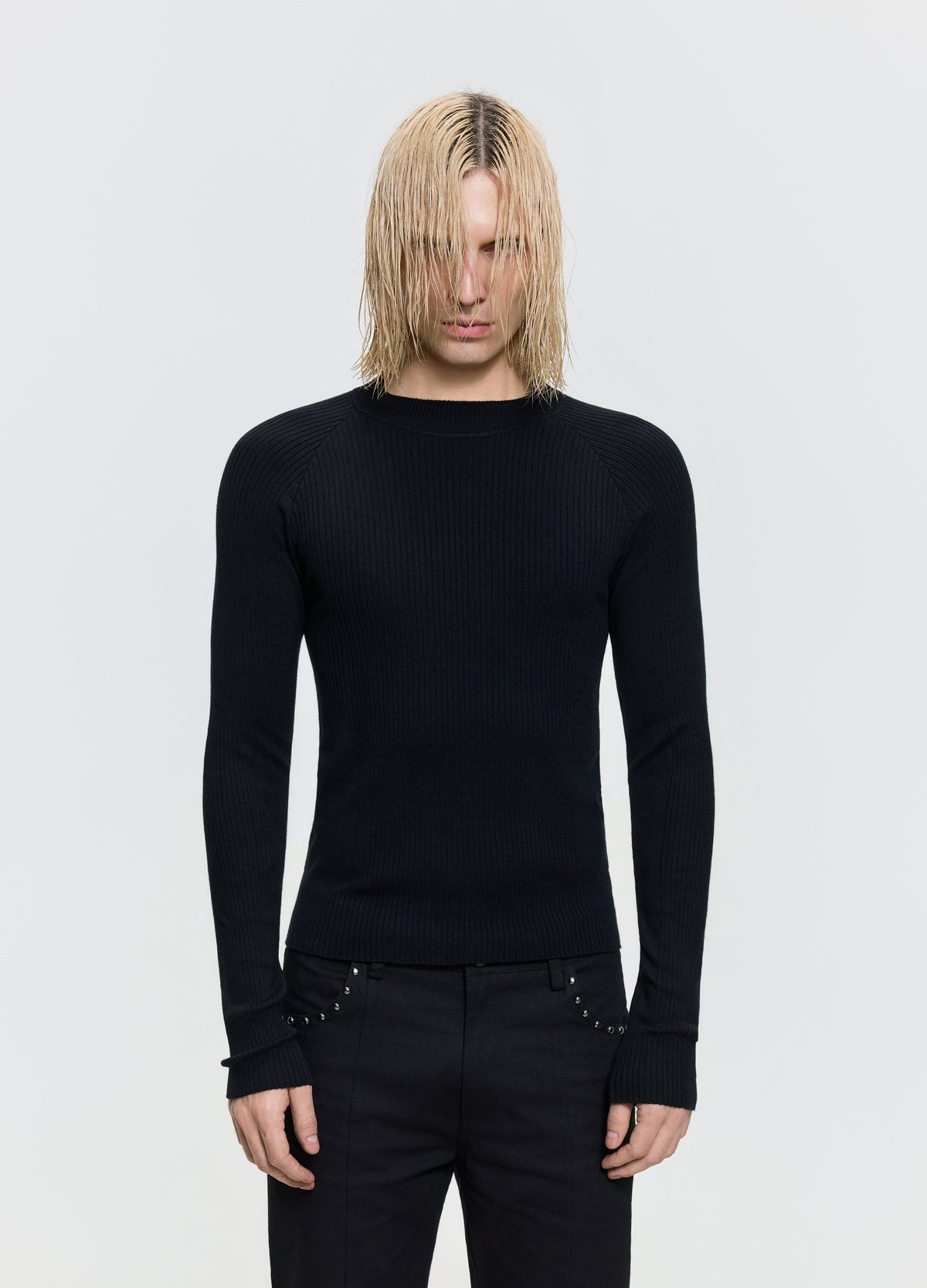 26FW RIBBED LONG SLEEVE TEE