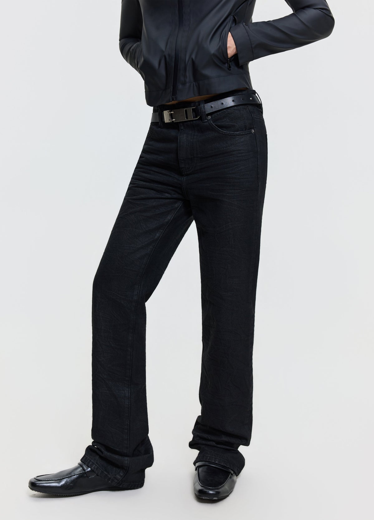 26FW 3D WHISKER WAXED DENIM