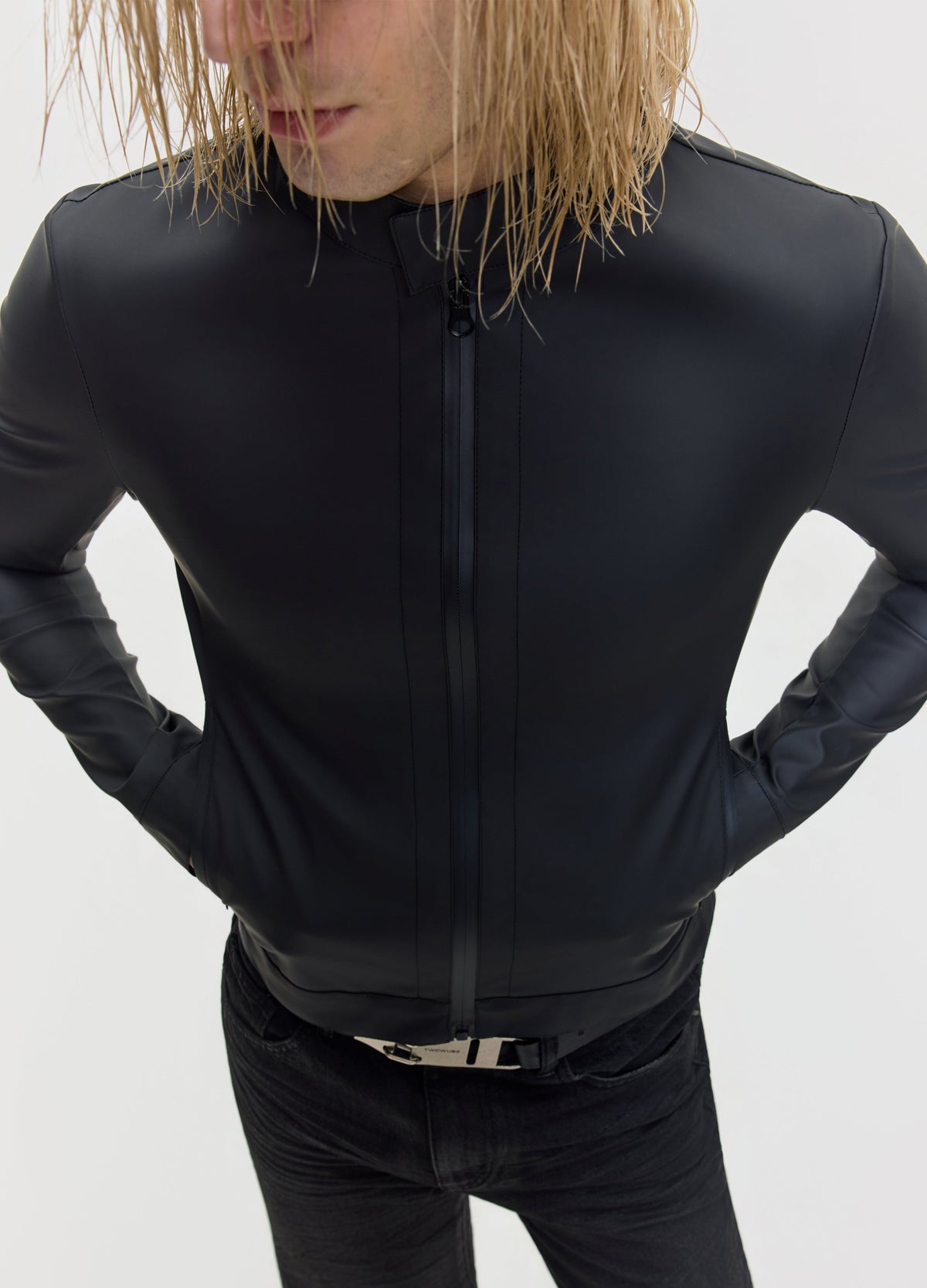26FW SHELL COATED JACKET