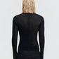 26FW SHEER V-NECK KNIT