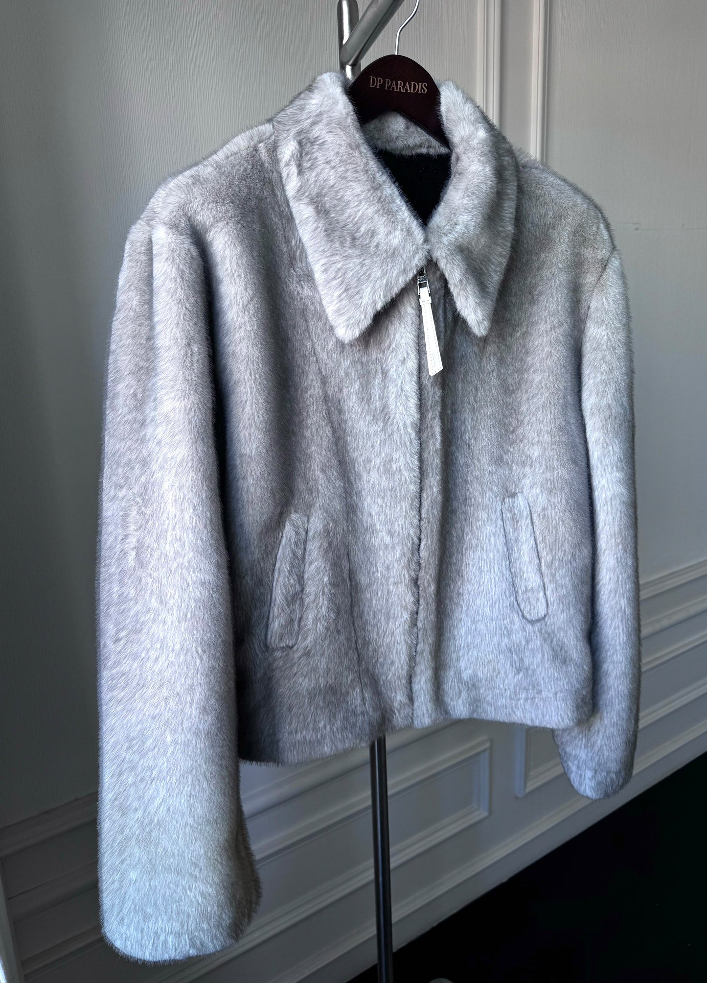 FROSTLAND MINK SUEDE COAT