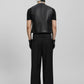 DOUBLE BUCKLE LEATHER VEST