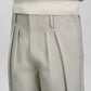HOLLYWOOD SAGE PLEAT TROUSERS