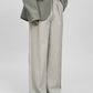 HOLLYWOOD SAGE PLEAT TROUSERS