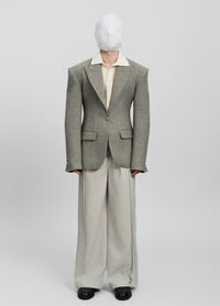 DIAMOND WAIST POWER BLAZER