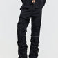 26FW PUNK STRAP FLARE PANTS