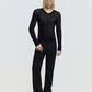 26FW SHEER V-NECK KNIT
