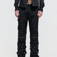 26FW PUNK STRAP FLARE PANTS