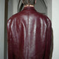 BAROQUE ZIP LEATHER JACKET