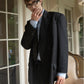 DECONSTRUCT PEAK LAPEL BLAZER