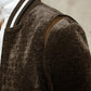 CRYSTAL VELVET LEATHER JACKET