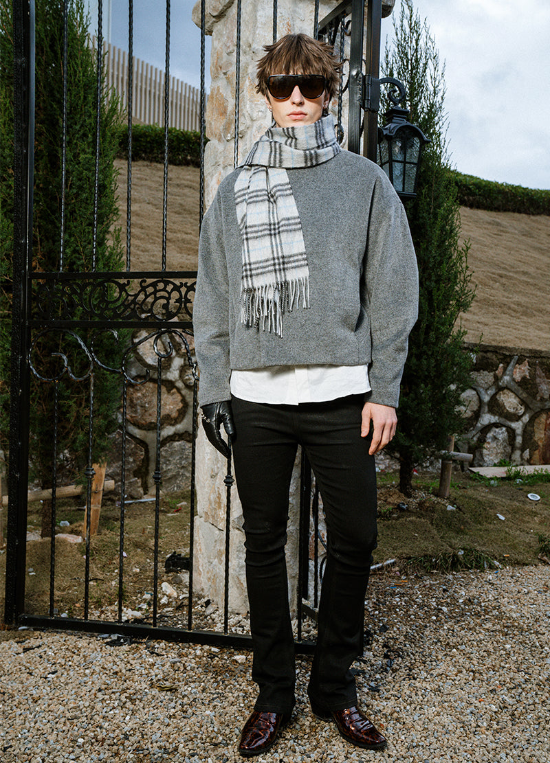 KNIGHT ASYMMETRIC WOOL JACKET