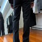 WOOL SKINNY TROUSERS