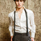FRENCH PLEATED COLLAR SHIRT