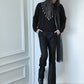 WOOL SKINNY TROUSERS
