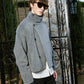 KNIGHT ASYMMETRIC WOOL JACKET