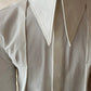 FRENCH PLEATED COLLAR SHIRT