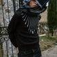 MASS PRINT WOOL SWEATER